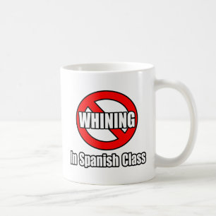 Mug Pas De Whings En Classe Espagnole