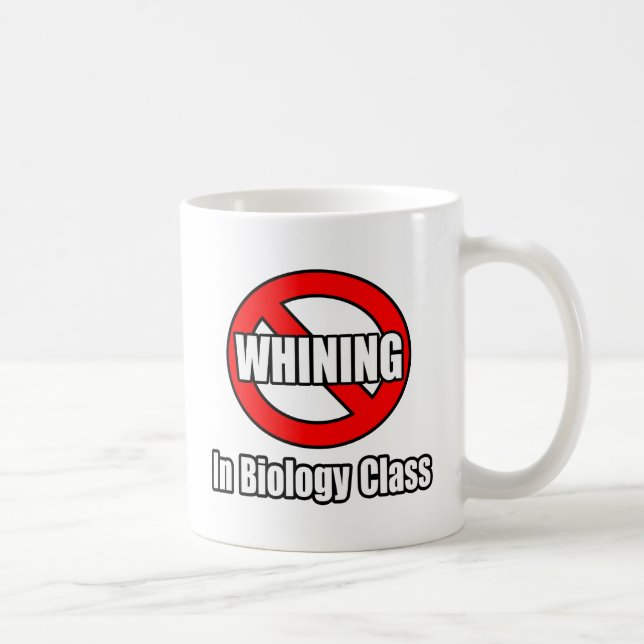 Mug Pas De Whiring En Classe Biologique (Droite)
