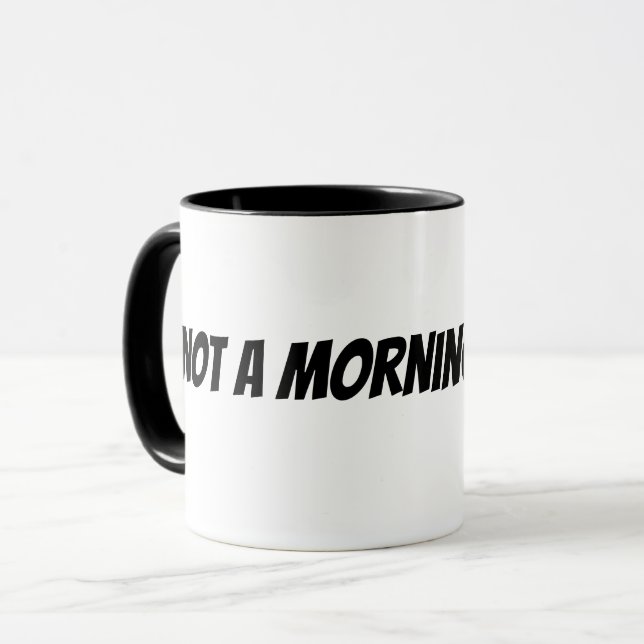 Mug pas du matin (Devant gauche)