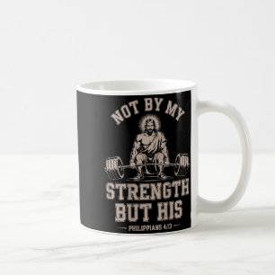 Mug Pas Ma Force Mais Son Gym Jésus Soulève Christia