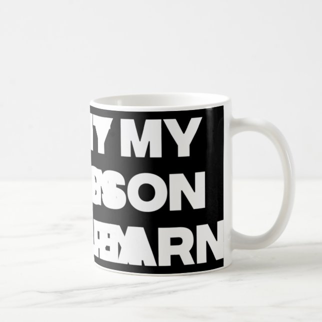Mug Pas ma leçon à apprendre (Droite)