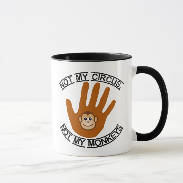 Mug Pas ma mule de cirque (Droite)