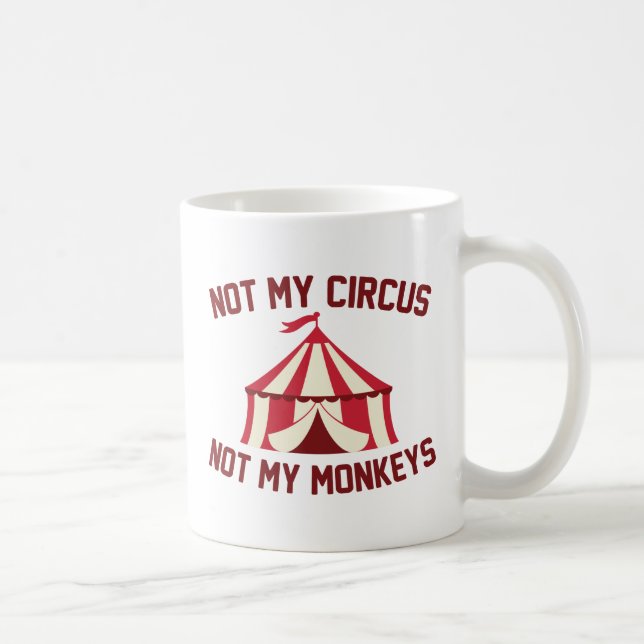 Mug Pas mon cirque (Droite)