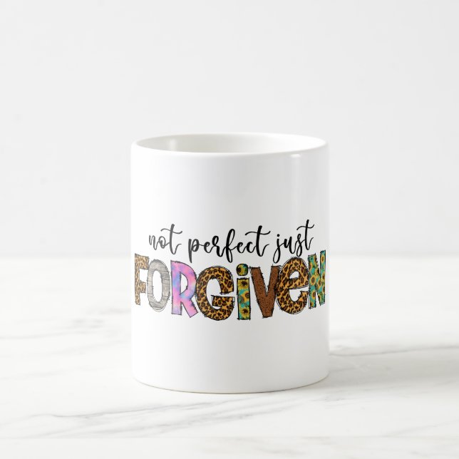 Mug Pas parfait, juste pardonné (Centre)