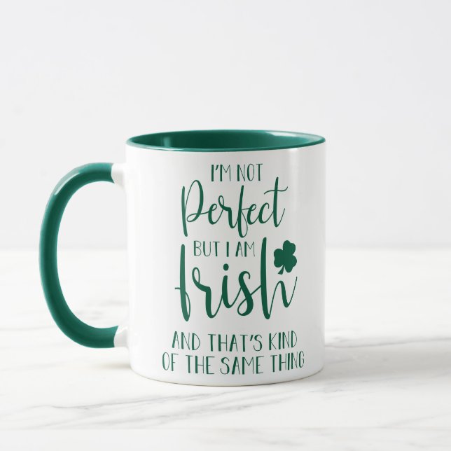 Mug Pas Parfait, Mais Je Suis Irlandais | Citation Jou (Gauche)