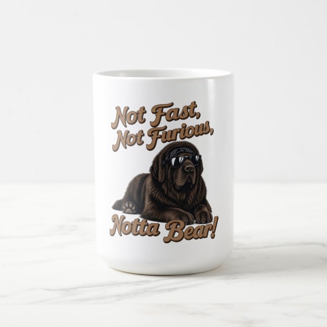 Mug Pas rapide, pas furieux, Notta Bear (Centre)