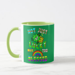 Mug Pas Seulement Lucky, Mais Trop Béni
