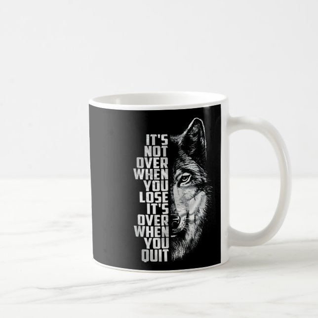 Mug Pas Terminé Quand On Perd - Terminé Quand On Aband (Droite)
