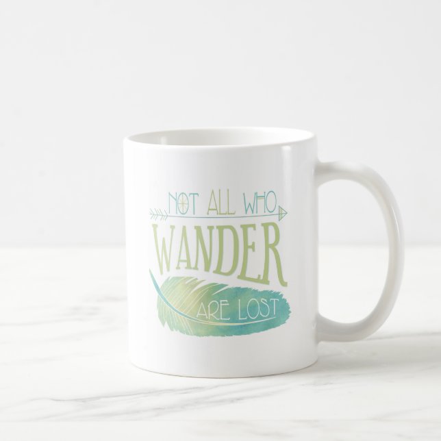 Mug Pas tous ce que Wander sont perdu (Droite)