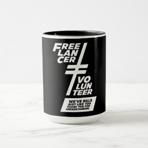 Mug Pas un bénévole