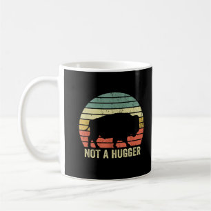 Mug Pas un câlin drôle Yellowstone Buffalo Bison Intro