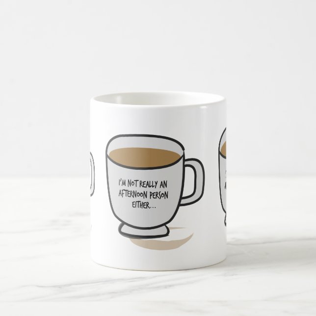 Mug Pas une personne d'après-midi l'une ou l'autre (Centre)
