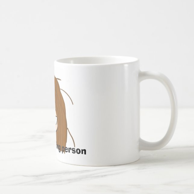 Mug Pas une personne de matin (Droite)