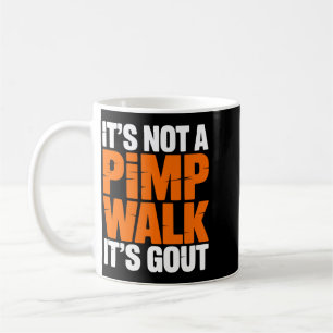 Mug Pas une promenade Goutte Drôle Vieil Homme Humour