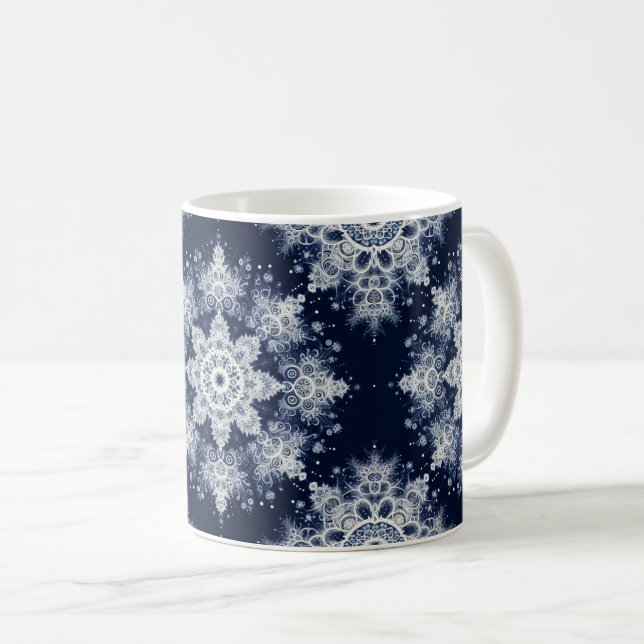 Mug Pas vos flocons de neige ordinaires III (Devant droit)