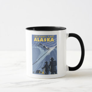Mug Passage de Chilkoot, mineurs d'or de l'Alaska