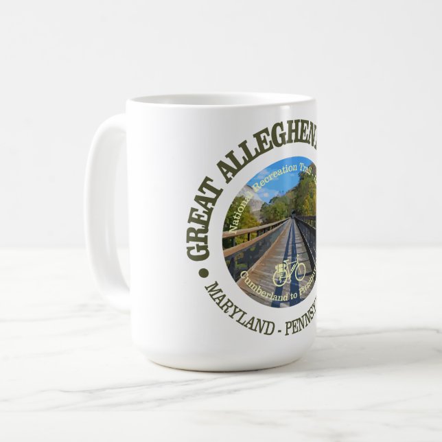 Mug Passage du Grand Allegheny (cyclisme c) (Devant gauche)