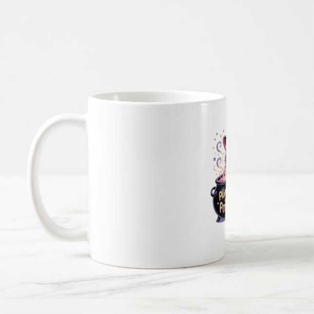 Mug Passe De Ma Potion, Kawaii Halloween Witch Cat Cla (Gauche)