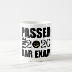 Mug Passé l'examen Bar 2020