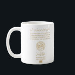 Mug Passeport algérien<br><div class="desc">Passeport algérien</div>
