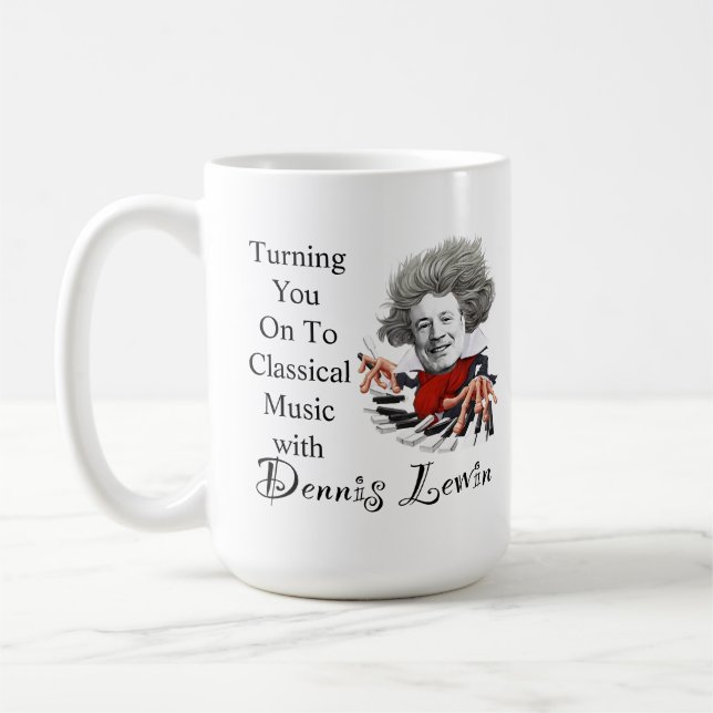 Mug Passer à la musique classique 15 oz (Gauche)