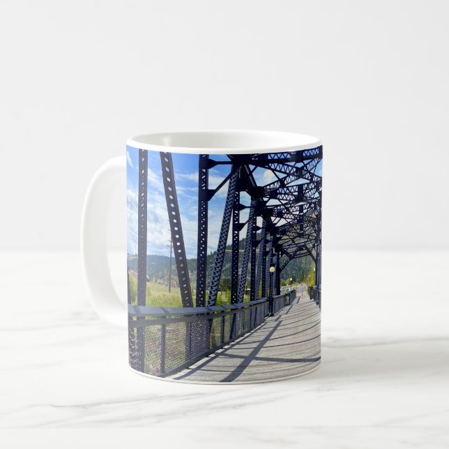 Mug Passerelle de la rivière Blackfoot (Devant gauche)