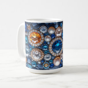 Mug Passez Précieux Gems Diamonds Sapphires Pearls