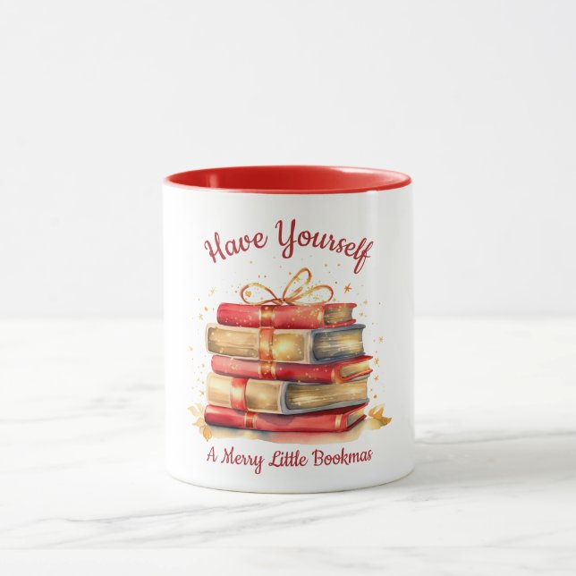 Mug Passez un joyeux petit Bookmas (Centre)