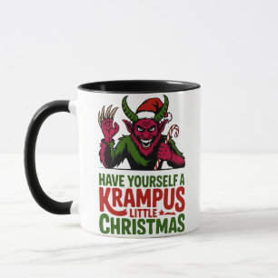 Mug Passez un Noël de Krampus tout petit