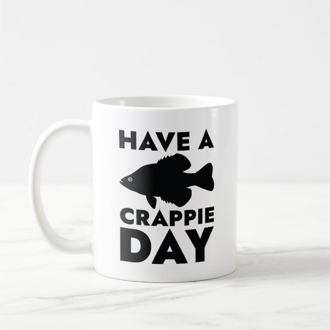 Mug Passez une journée Crappie (Gauche)