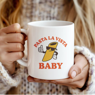 Mug Pasta La Vista Drôle   Cadeau italien pour le pain