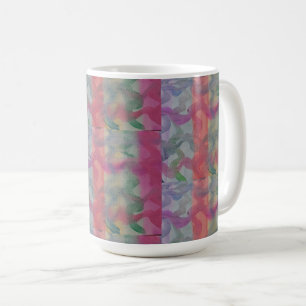 Mug Pastel Art Abstrait