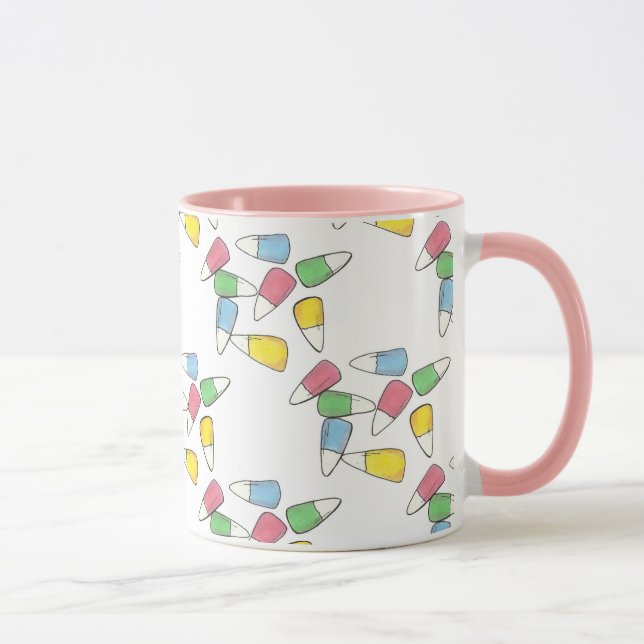 Mug Pastel Candy Corn Fête de Pâques Printemps (Droite)