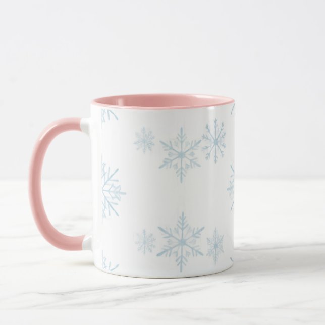Mug Pastel dans la neige (Gauche)