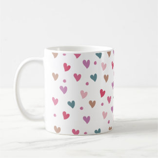Mug Pastel Hearts Full Wrap