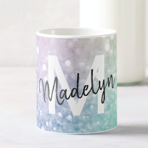 Mug Pastel Parties scintillant Bokeh ContexteGlam Eleg