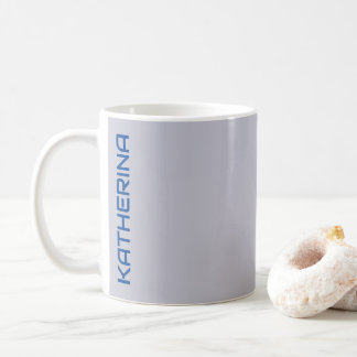 Mug Pastel Sky Lavender couleur solide personnalisée