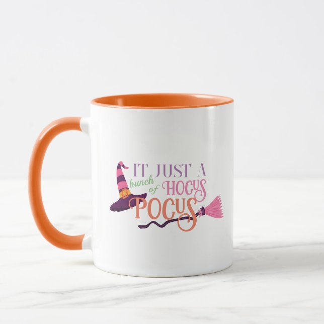 Mug Pastel Witch Hocus Pocus Halloween Casquette Broom (Gauche)