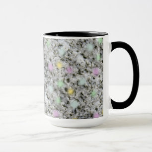 Mug Pastels de texture de roche de géologie avec tout