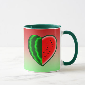 Mug Pastèque I (de coeur)