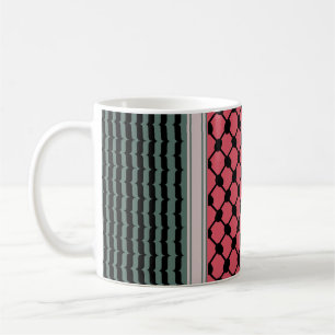 Mug Pastèque palestinienne Hatta Keffiyeh Kufiya Folk