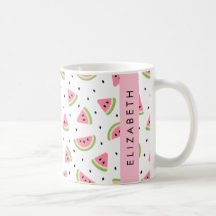 Mug Pastèque Rose, Pâtes De Pâques, Votre Nom