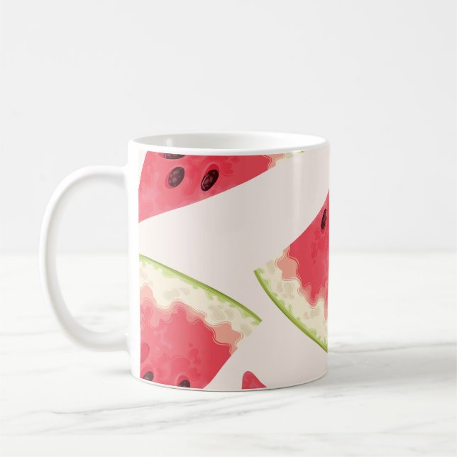 Mug Pastèques : Douceur d'été sans joints. (Gauche)