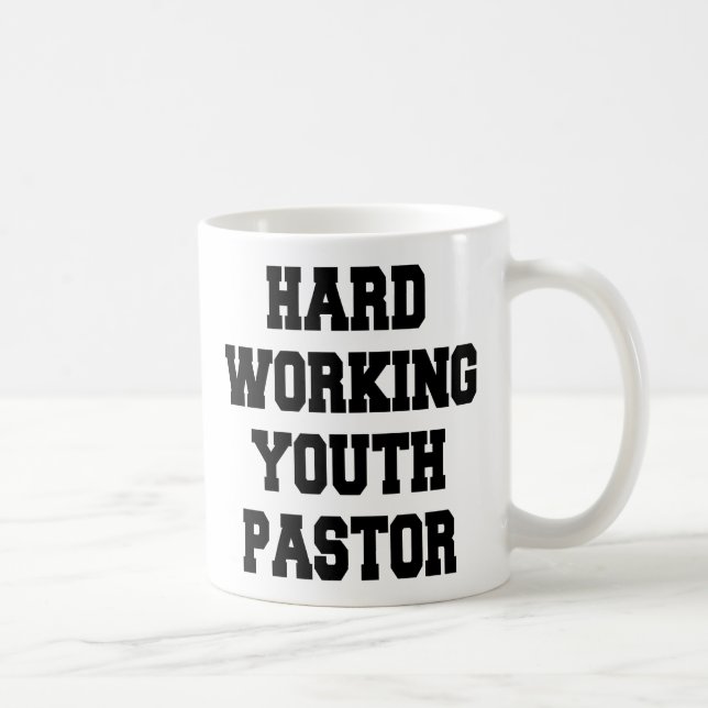 Mug Pasteur de la jeunesse au travail difficile (Droite)