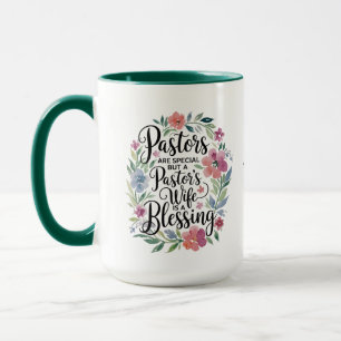 Mug ✝️ Pasteurs Femme Appréciation Cadeau Bénédiction