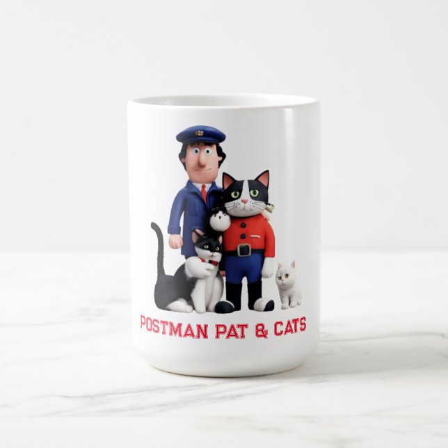 Mug Pat & Cats (Centre)