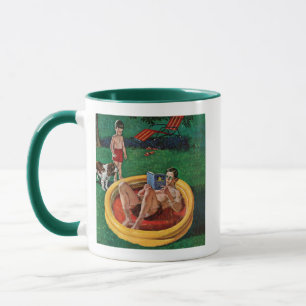 Mug Patauger la piscine