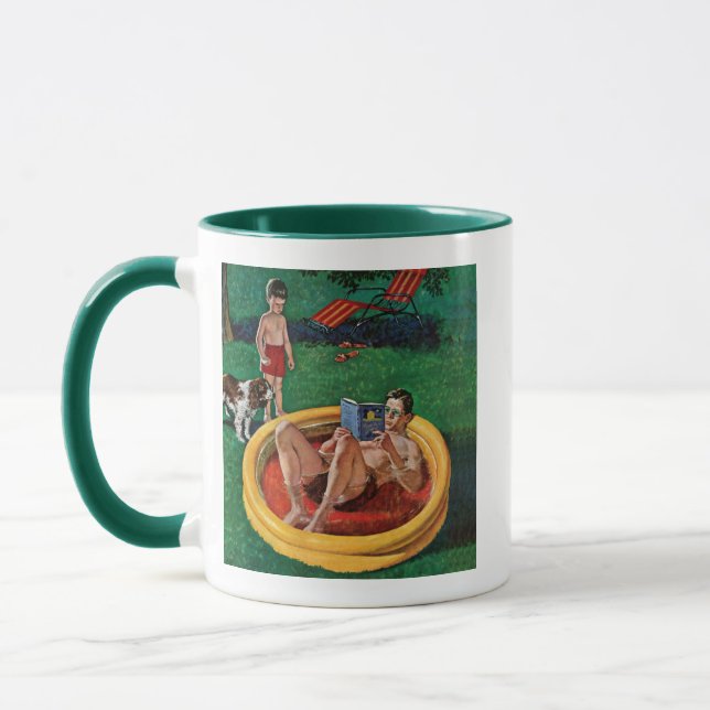 Mug Patauger la piscine (Gauche)
