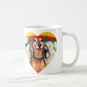 Mug Patch Dachshund Daisy