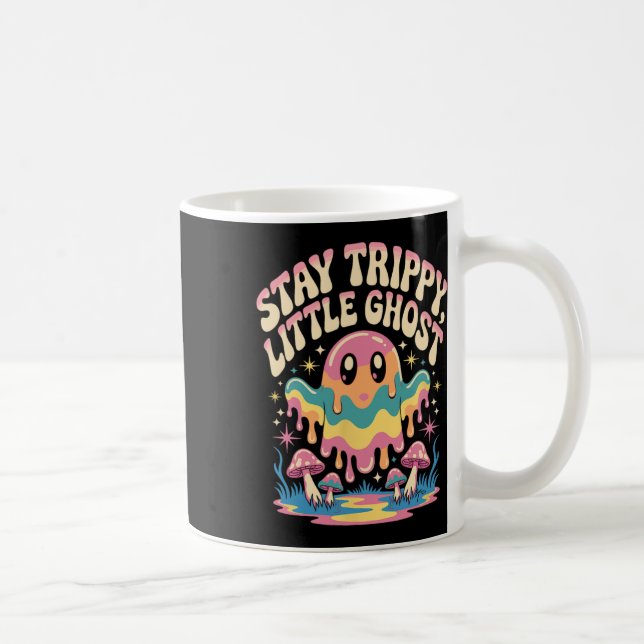 Mug Patch de champignon Halloween Melting Ghost (Droite)